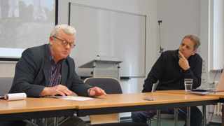 Peter I. Crawford and Matthias Kopp. Photo: Beate Engelbrecht