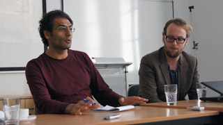 Arjang Omrani and Kieran Hanson. Photo: Beate Engelbrecht